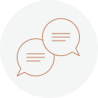 speech bubbles icon